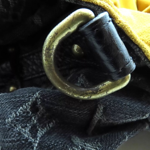 💎✨ DENIM ✨💎 LOUIS VUITTON X-LARGE HOBO MAHINA - Picture 14 of 17